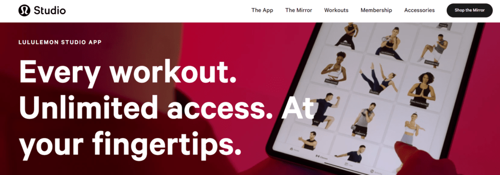 Lululemon mirror subscription online cost