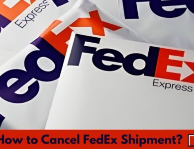 how to cancel fedex shipment