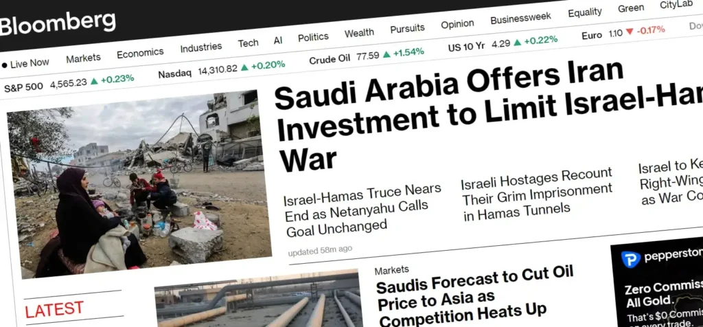 Bloomberg Homepage