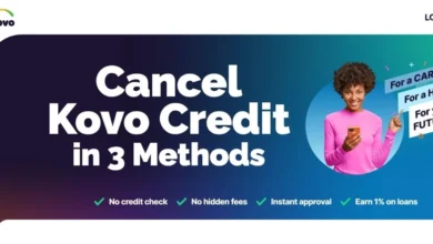 Cancel Kovo Credit