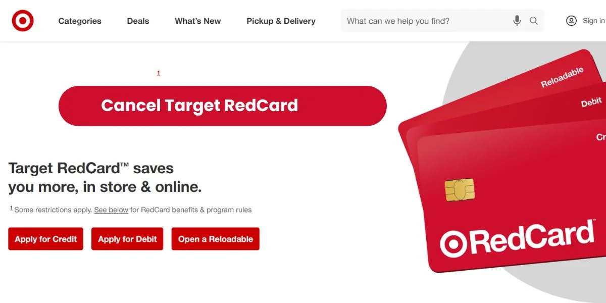Cancel Target Redcard