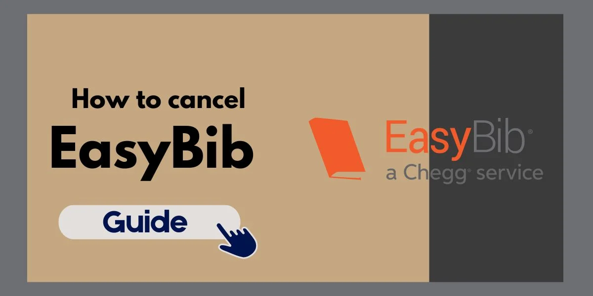 Cancel Easybib Subscription