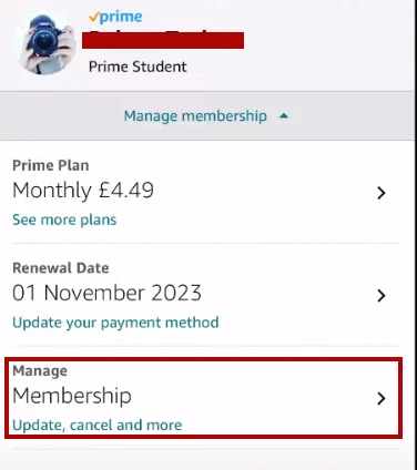 Manage Membership