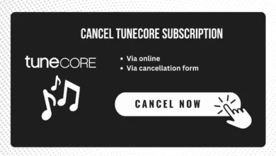 Cancel Tunecore Subscription